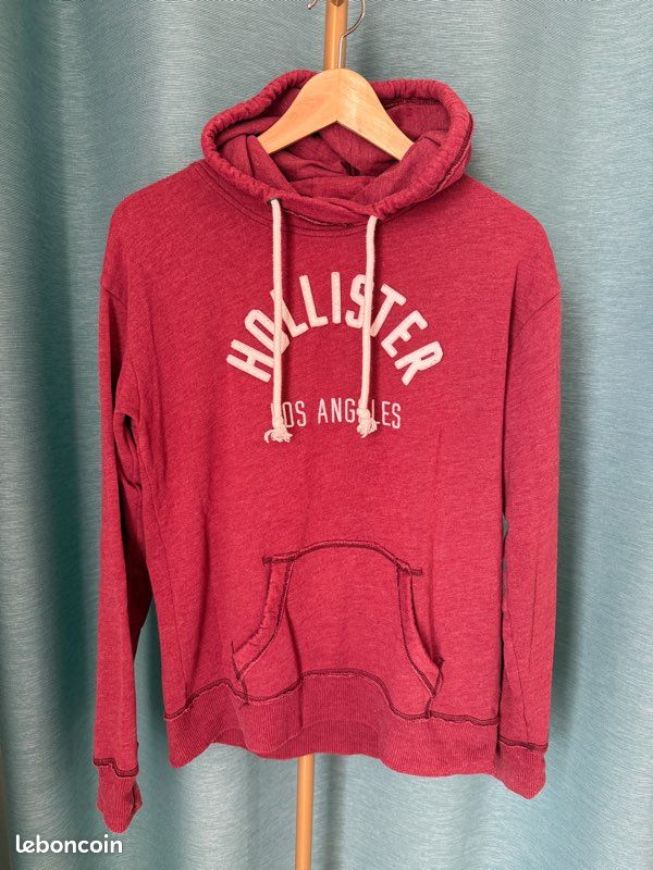 Sweat à capuche en coton mélangé Disney Mickey Mouse - Rouge - Femme