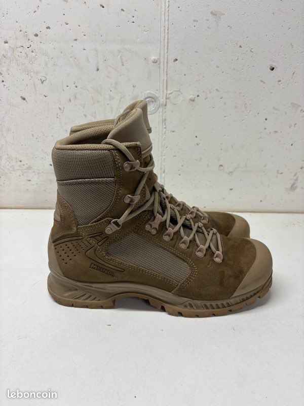 Armée Française Meindl Chaussures De Combat Trek Chaud Armée