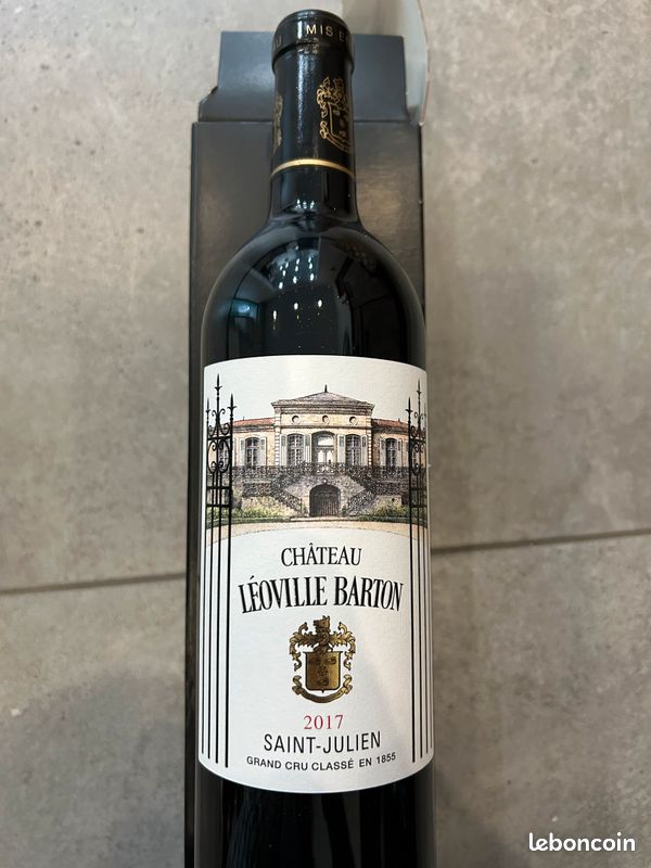 Vin rouge saint Julien 2017 château leoville Barton (image 5)