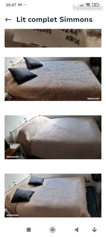 Lit complet (image 1)