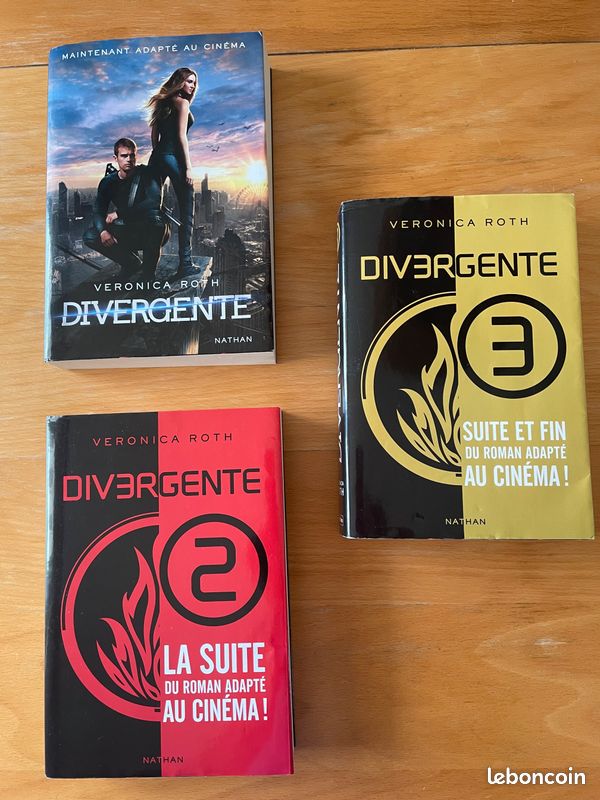 Divergente tomes 1 à 3 (image 2)