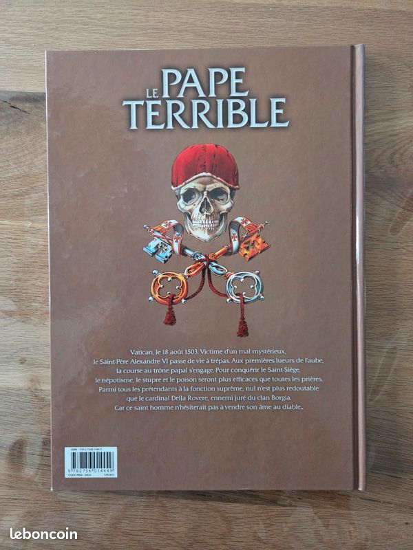 Bd Le pape terrible tome 1 en EO (image 4)
