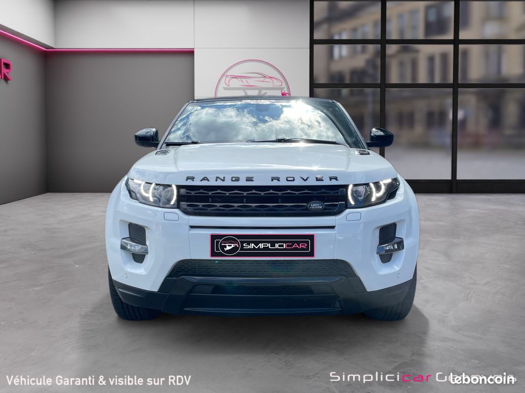 LAND ROVER EVOQUE Coupé SD4 190ch Dynamic GPS JA 20" noires Régulateur Meridian Cuir (image 4)