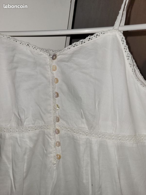 Lot de 2 robes blanches 10 ans (image 8)