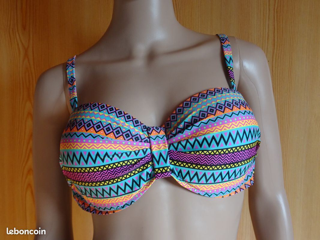 Bikini Fantasie 2 Pièces - Multicolore - Taille 42 (FR) - Neuf Avec étiquettes