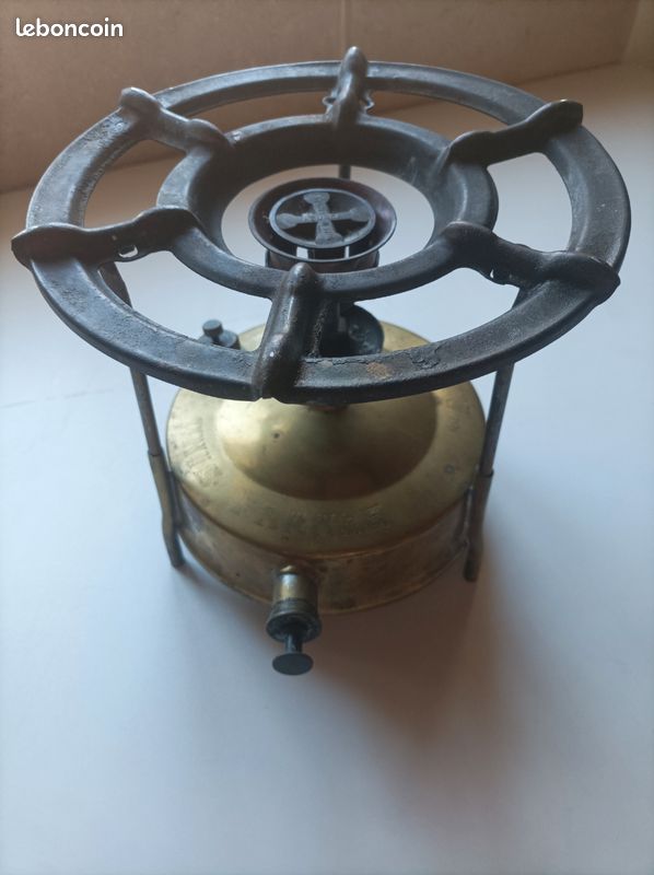ancien rechaud bruleur FV azurea sie 920 en tole