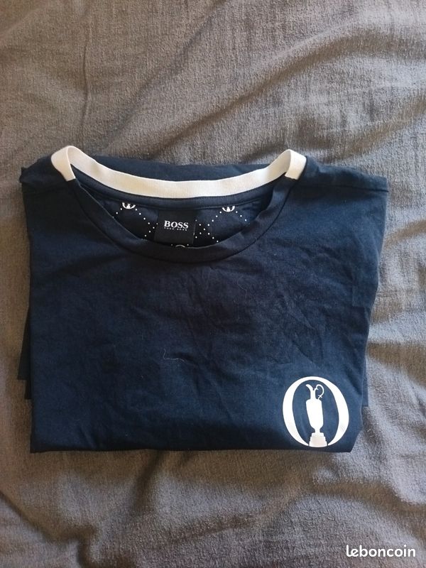 Tee-shirt bleu marine hugo boss taille L (image 12)