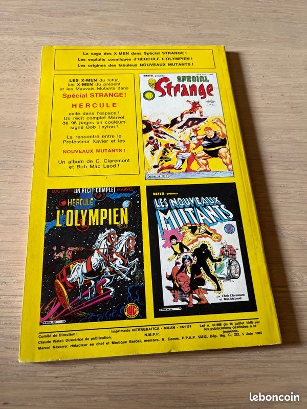 Lug, strange 174 avec son poster (image 2)