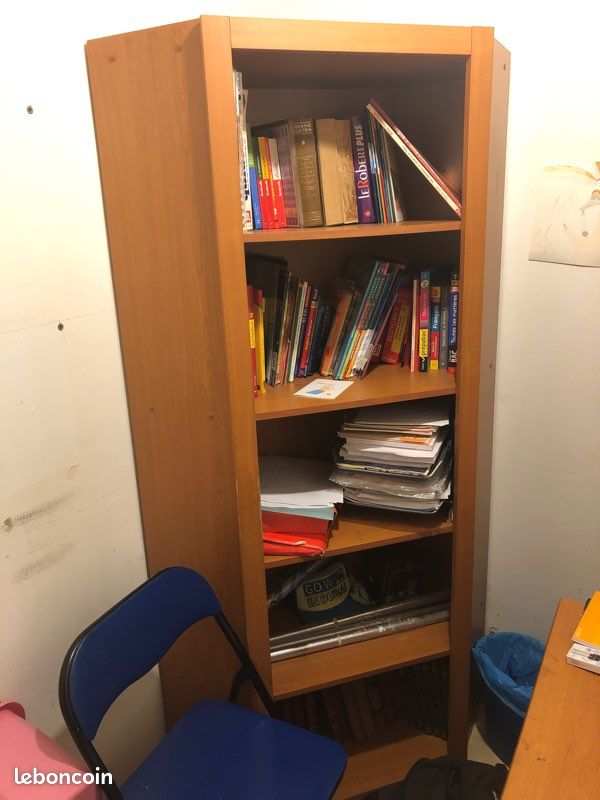 Bureau + une étagère d’angle + une étagère normale (image 3)