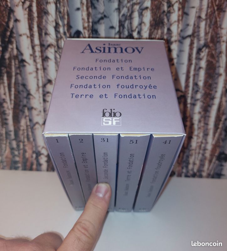 Le Cycle de Fondation d'Isaac Asimov en coffret collector (image 5)