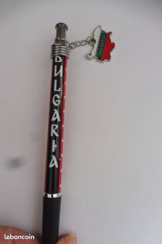 Fanion Hockey Sur Glace Vintage – Bulgarie 1969 – Wimpel Banderin