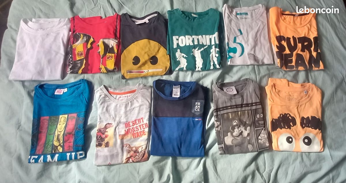 Très gros lot vêtements garçons 10ans toutes saisons (image 2)