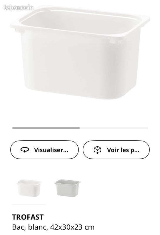 RECHERCHE bacs TROFAST couleur terracotta (image 4)