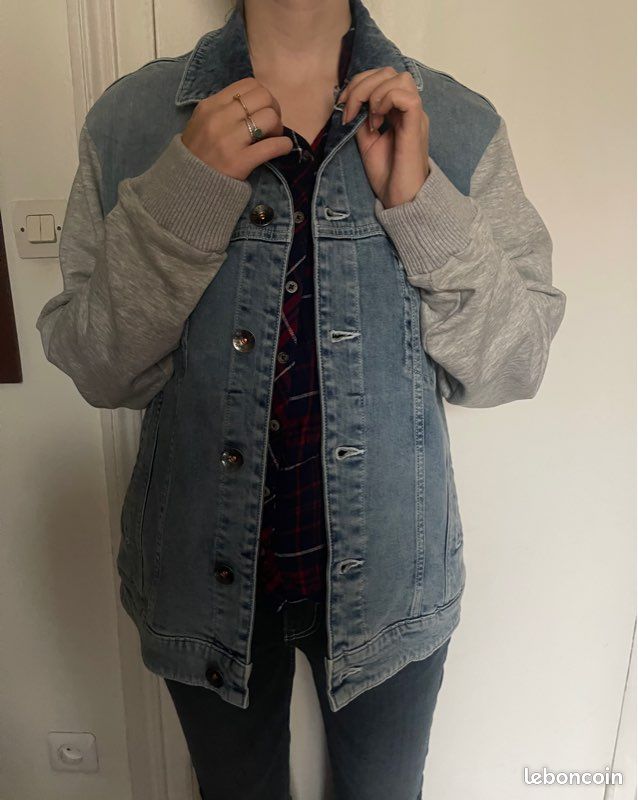 Denim Benetton Veste Femme Veste Jean Benetton Femme T34