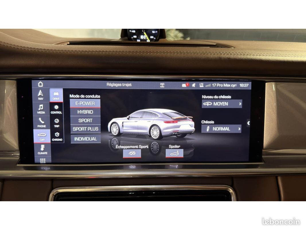 PORSCHE PANAMERA 2.9i V6 PDK 4 E-Hybrid Edition 10 ans (image 24)