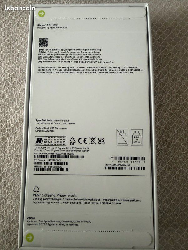 IPhone 17 pro Max (image 2)