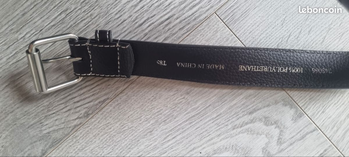 Ceinture marron homme 85cm (image 2)