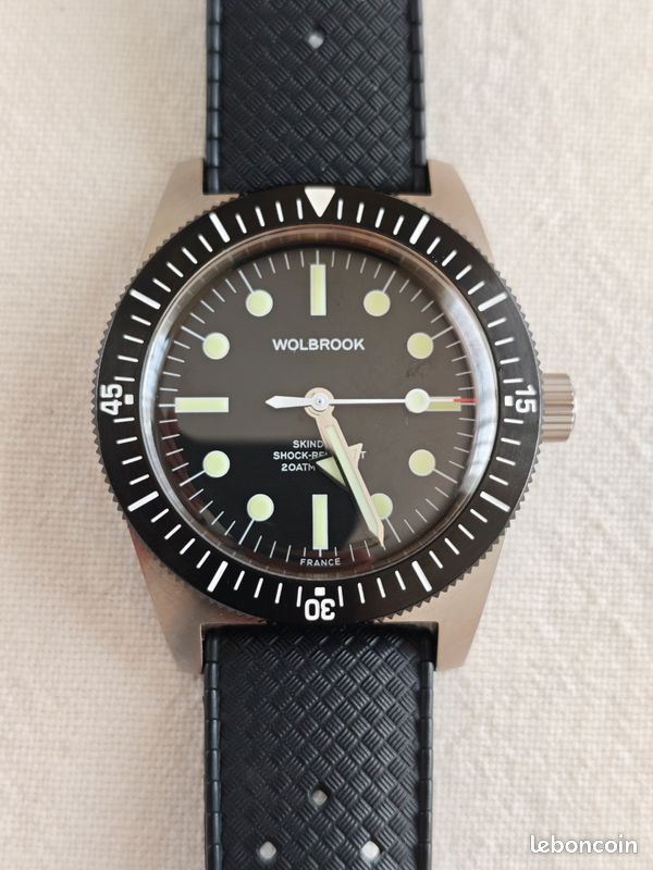 Wolbrook Skindiver 38mm reduced état neuf (image 2)