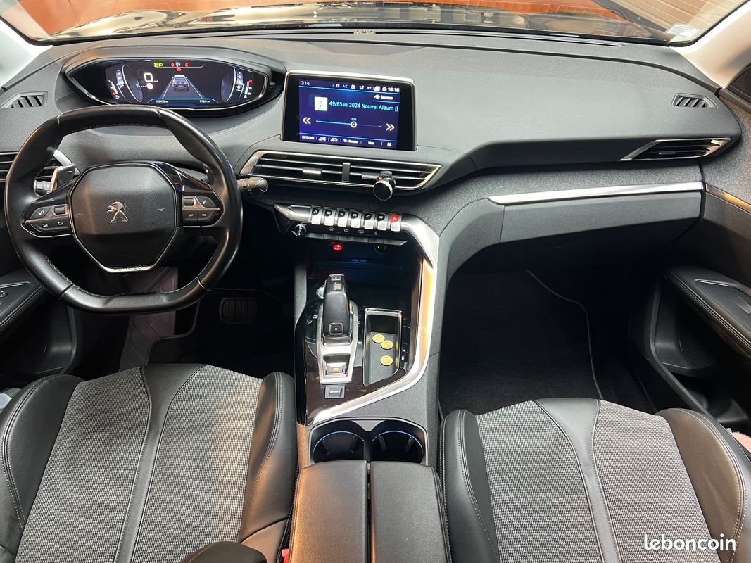 PEUGEOT 5008 GENERATION-II 1.5 BLUEHDI 130CH ACTIVE BUSINESS-7 PLACES-PLAQUETTES NEUVES-CARPLAY-CAMERA DE RECUl (image 3)