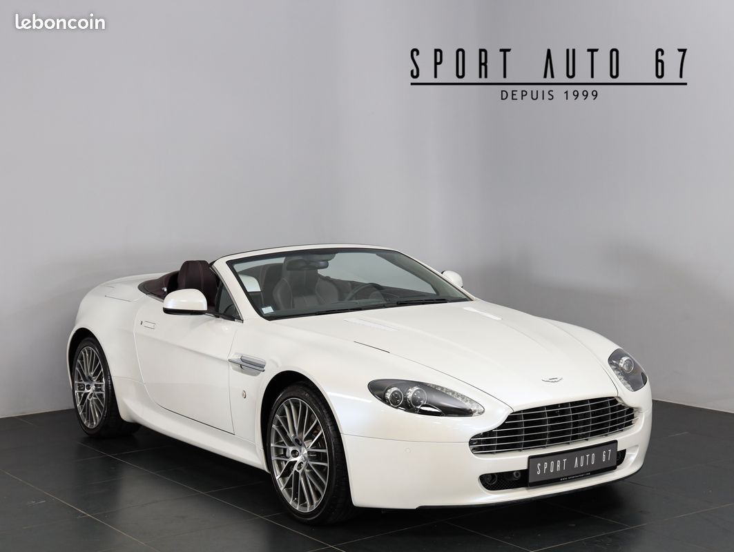 Aston martin v8 vantage 4.7l roadster / 426 h / boite manuelle (image 1)