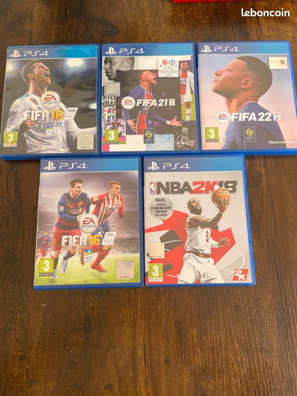 Lot de jeux PS4 (image 1)