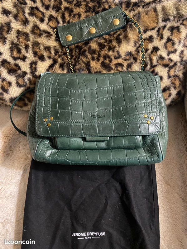 HOT Croco Sac Lulu M Dreyfuss Sac Lulu M JEROME DREYFUS