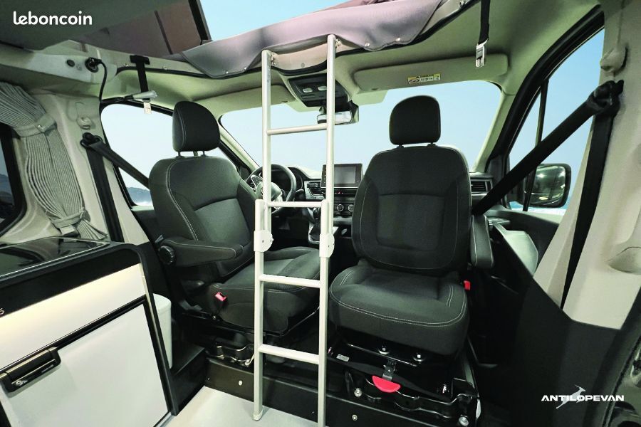 Renault Trafic VAN ANTILOPE Aménagé NV FLEX 5 CONFORT 2.0 DCi 150 EAG9 L1 5PL Attel+Pte Vélo Disp... (image 34)