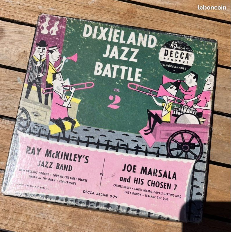 Coffrets 45T Jazz Collector années 50 - Louis Armstrong - Duke Ellington - Doris Day - (image 13)