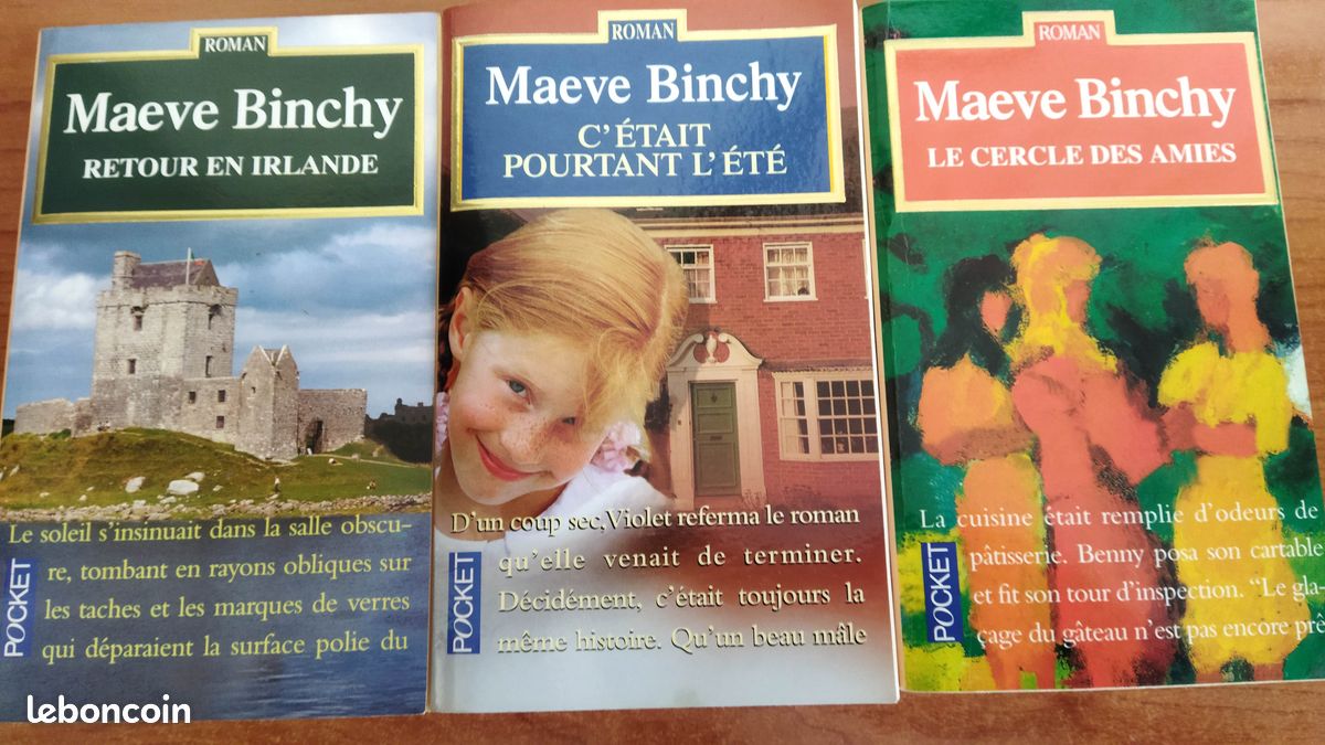 Maeve Binchy. Lot 8 romans (image 1)