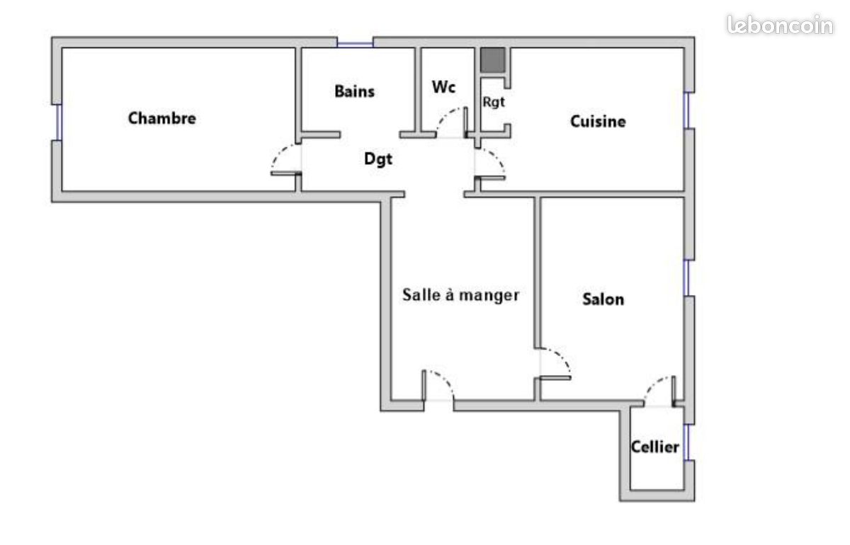 Appartement 3 pièces 48 m² - Limoges 87000 (image principale 7)