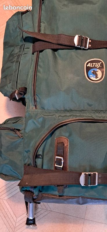 Sac à Dos Vintage Cubmaster Cadre Alu + Tapis + Sac Couchage - Rando