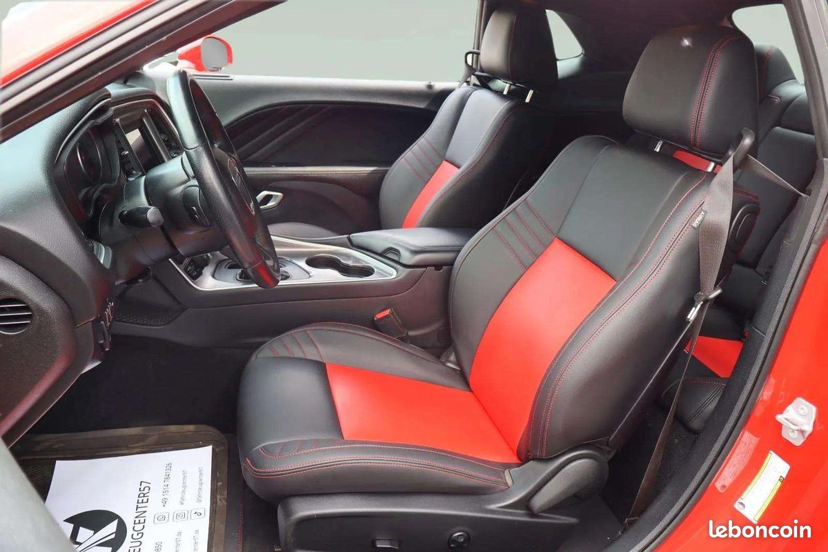 Dodge CHALLENGER SXT * V6 3.6 * 309 ch * AWD * Go Mango * CarPlay (image 11)