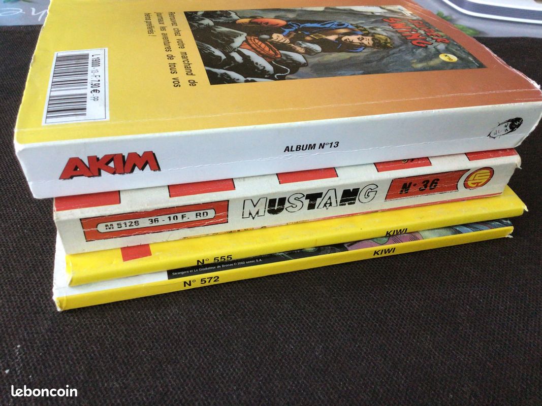 Lot de 4 albums AKIM, KIWI, MUSTANG (image 2)