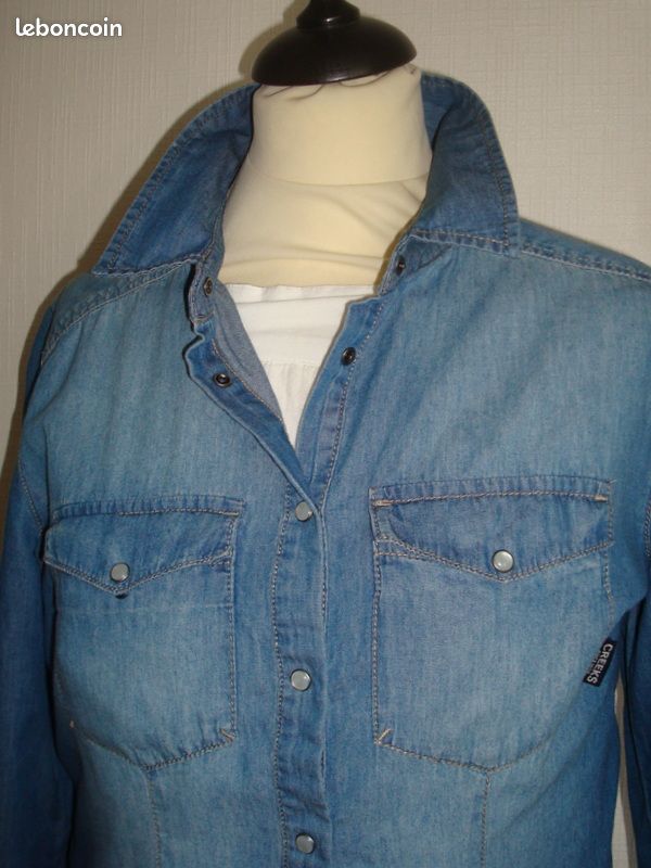Chemise Jean denin stone (image 3)