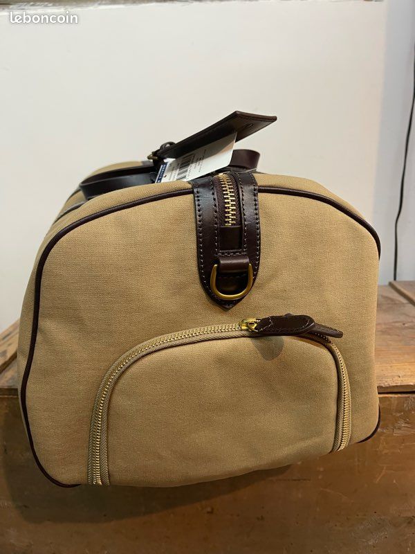 Sac week end polo Ralph Lauren couleur sable camel (image 7)