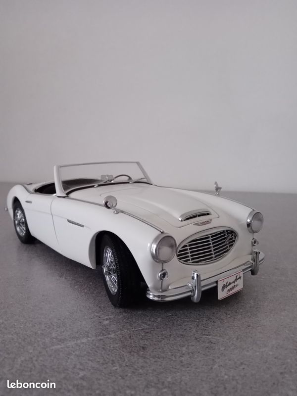 Voiture Ancienne En Tôle – Austin Healey – Jouet Made In Germany – Occasion