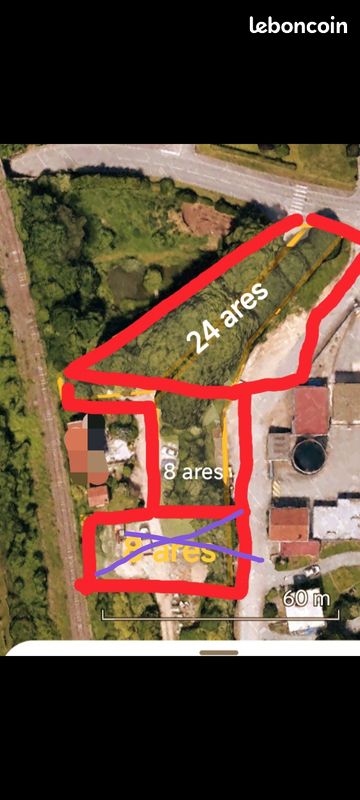 Terrain constructible · à Meroux-Moval · 110 000 €