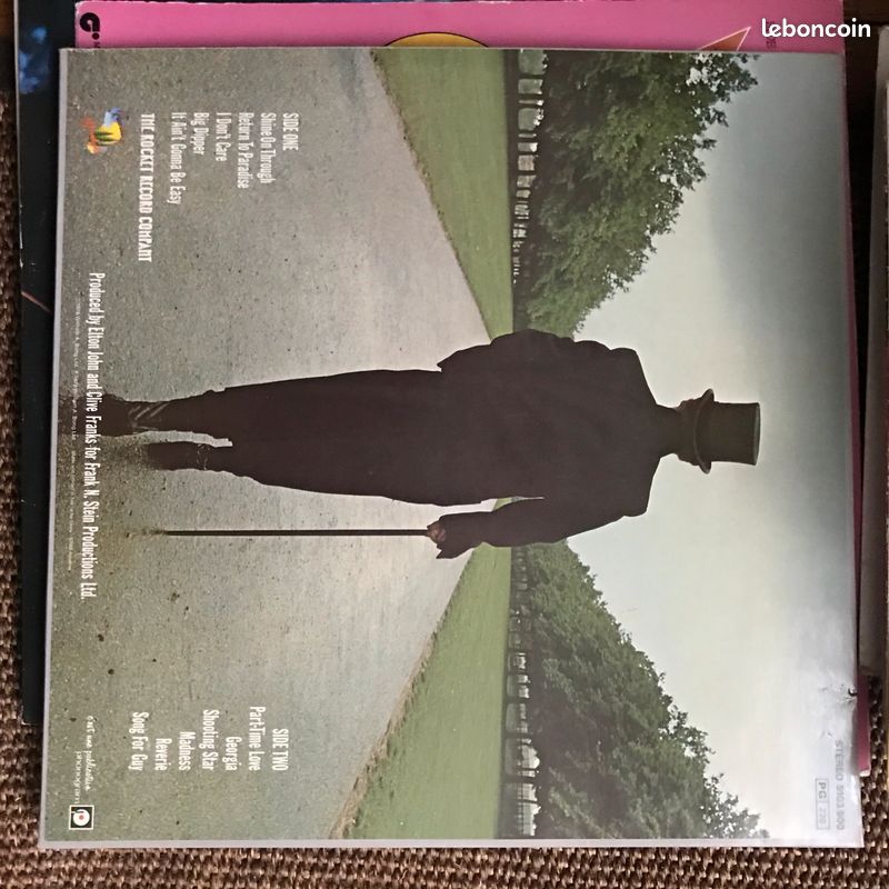 Vinyle Elton John « A single man » (image 2)