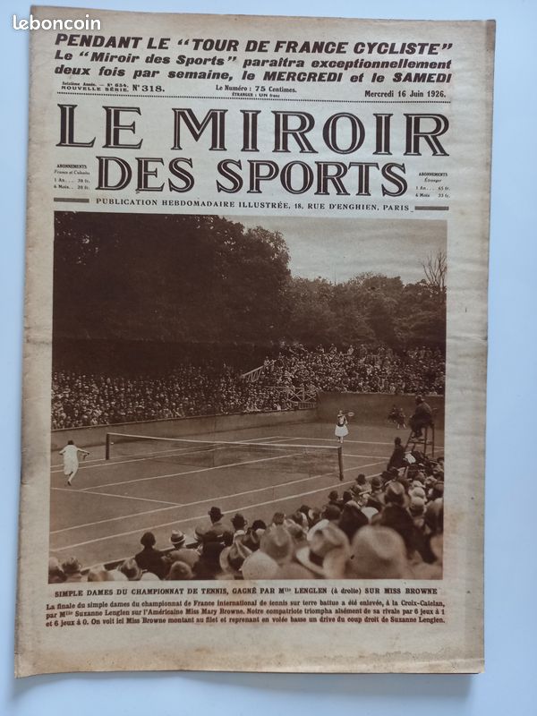 Magazine Le Miroir Des Sports N°420 - 03/04/1928, Football Et Bateau