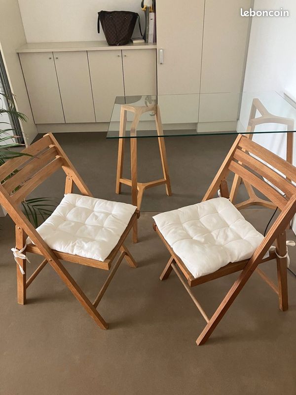Lot de 2 chaises design (image 1)
