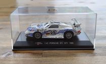Porsche 911 GT1 Street 1/18 ANSON – Miniature Gris Argent – Sans Boîte – Rare