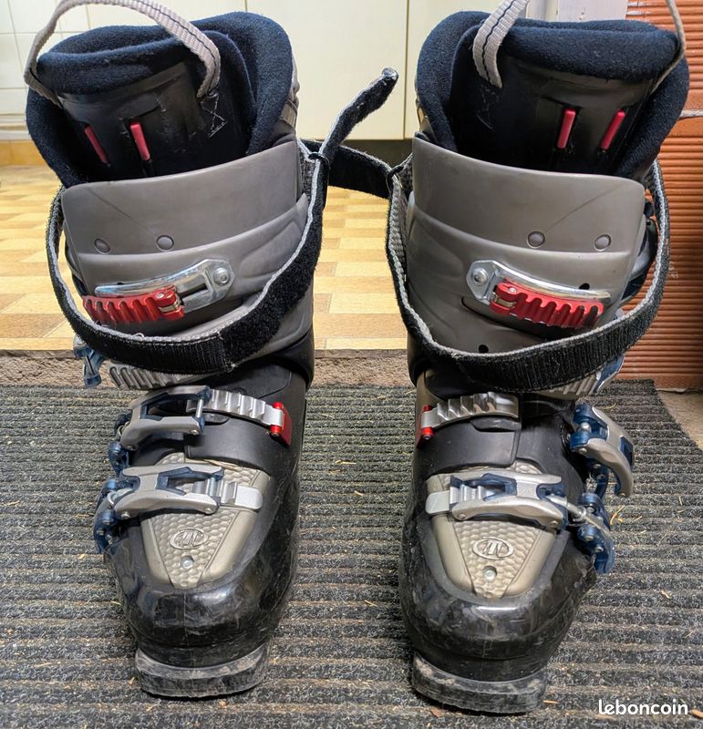 Bottes Ski Femme Tecnica Attiva Entryx2 – 26-26,5 – Semelle 304 Mm – Gris/rouge