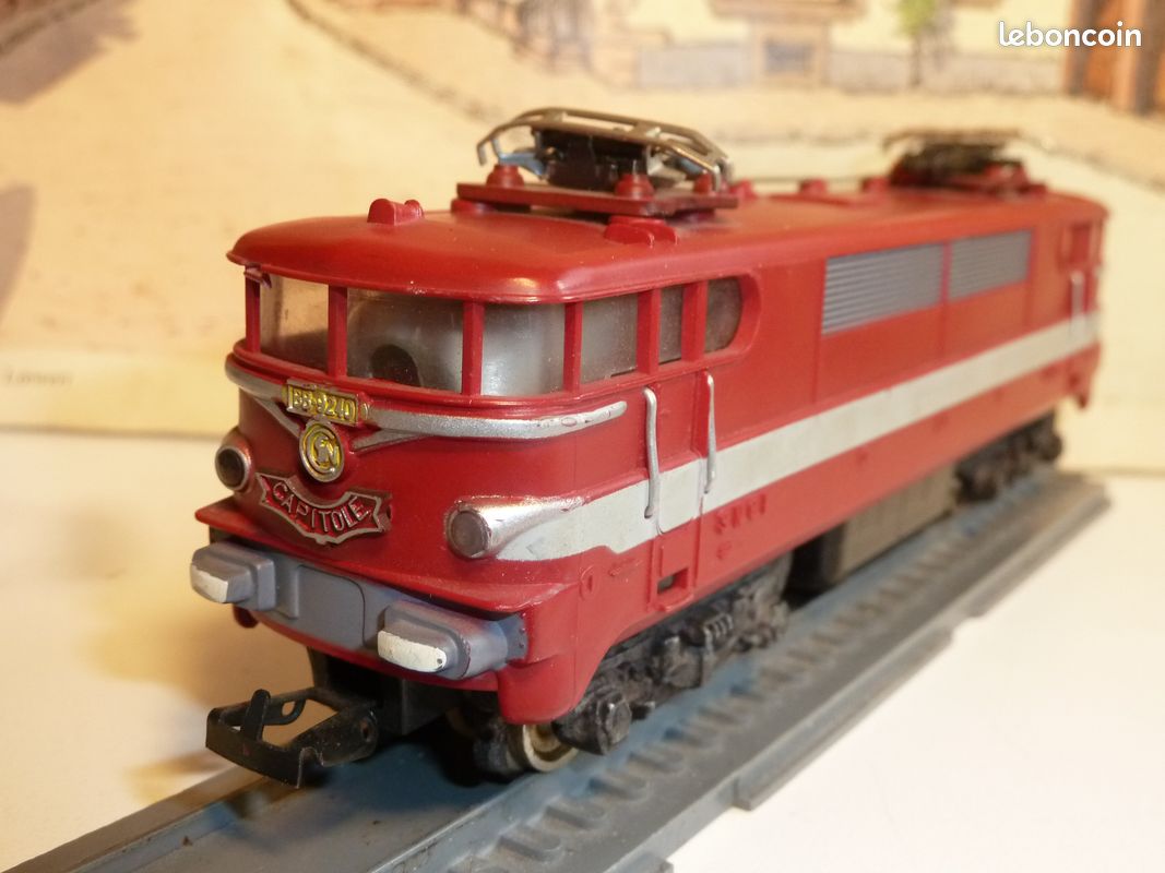 Coffret Complet Gégé HO – Locomotive électrique BB 9240 SNCF – Paris-Milan – Vintage