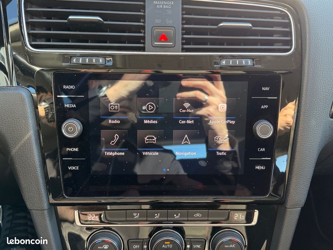 VOLKSWAGEN GOLF 1.4 TSI 125 DSG7 Sound - Carplay - Caméra - ACC - GARANTIE 12 MOIS (image 15)