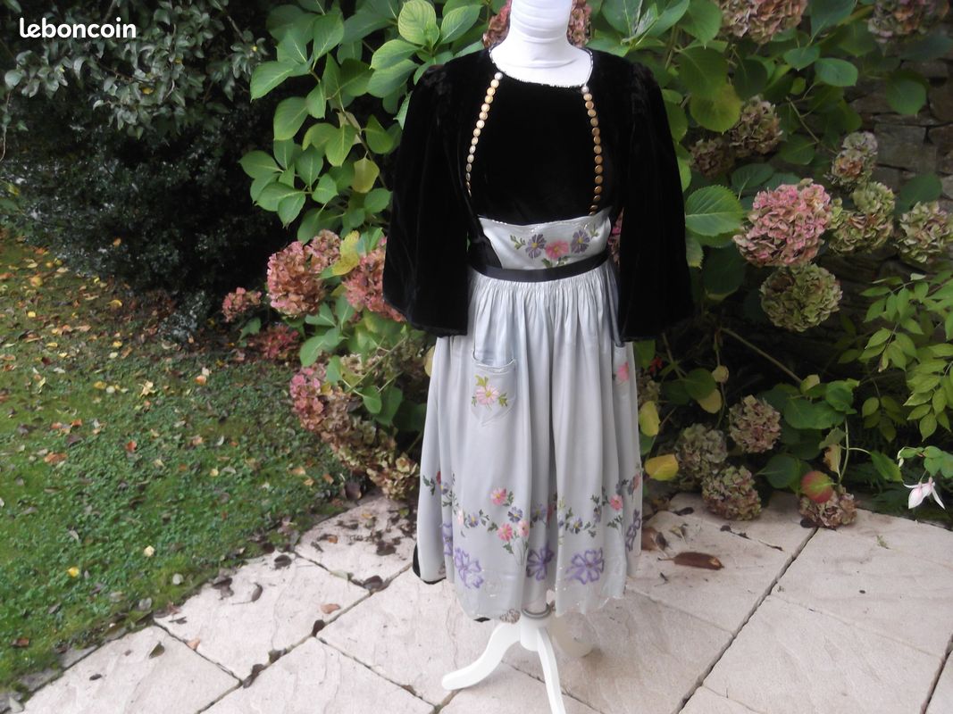 Sur Robe Traditionnelle Bretonne Costume Breton Femme Vêtements