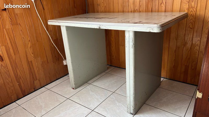Table bureau / meuble ancien (image 2)