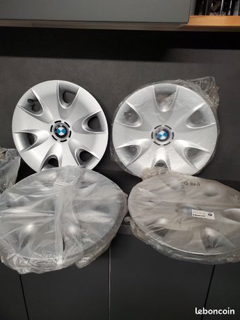 4 enjoliveurs neuf 16 d origine bmw pour serie e ou f sans valves  électroniques. Serie 1 ou 3 . 45e les 4 a saisir - Équipement auto