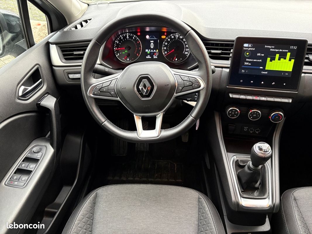RENAULT CAPTUR TCe 90 Equilibre carplay lecture panneaux Tva garantie 12 mois (image 10)