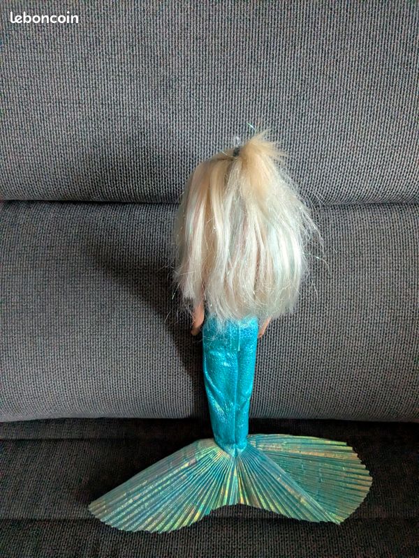 POUPÉE MANNEQUIN BARBIE Sirène MATTEL vintage années 80 EUR 12,00 - FR