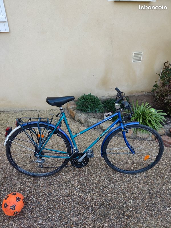Talon Jersey Laine Rayé Bleu Gazelle Années 70 - Demi Vélo Cyclisme Fermeture éclair